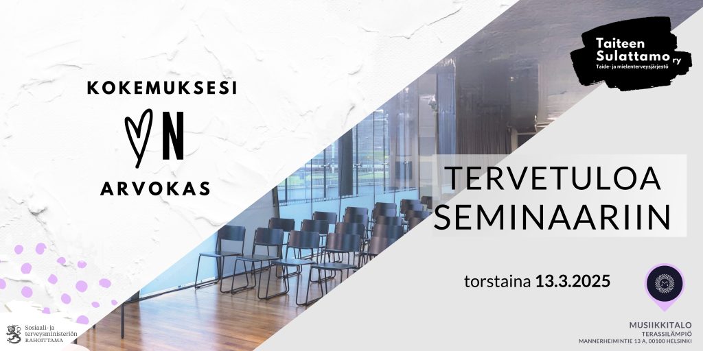 tuolirivi seminaaritilassa